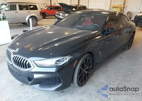 2020 BMW 840I Gran Coupe xDrive z USA, uszkodzony, nr VIN WBAGV4C00LCD46751